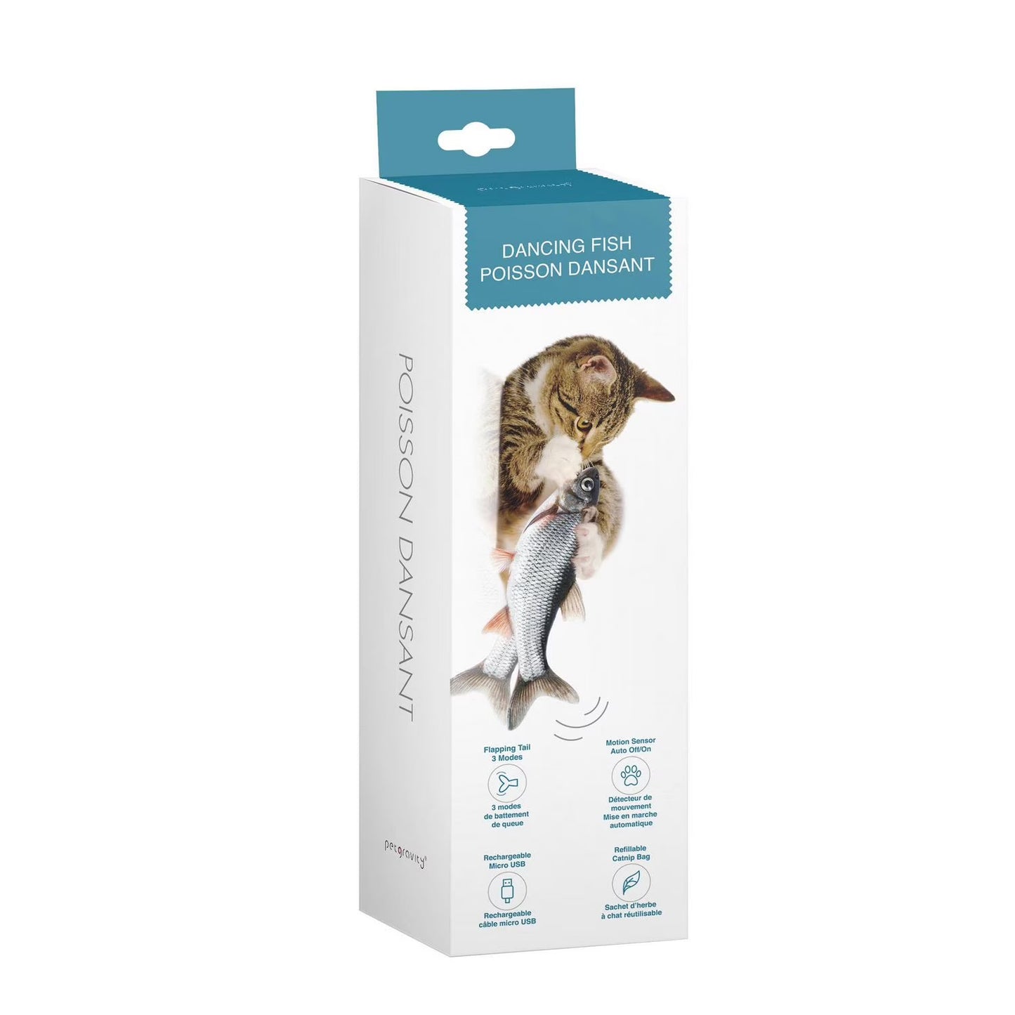 🐾✨ Unleash the Fun: Interactive Electronic Floppy Fish Toy for Pets 🐟🎉🐕🐈